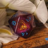 Mollymauk Critical Role Inspired D20 Handmade Gaming D20 Dice
