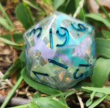 'I Just Want a HUG' Pastel Tentacles Mylar TTRPG Polyhedral Gaming 30mm D20 Chonky Boi