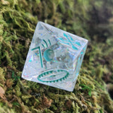 DM Trap Randomizer Individual Handmade Resin TTRPG Polyhedral Gaming Dice D8