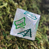 DM Trap Randomizer Individual Handmade Resin TTRPG Polyhedral Gaming Dice D8