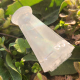 'Cone of Frost' Spell Specific Frosted Rainbow Handmade Resin Alternative Shaped D8 Individual TTRPG Gaming Dice