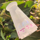 'Cone of Frost' Spell Specific Frosted Rainbow Handmade Resin Alternative Shaped D8 Individual TTRPG Gaming Dice