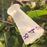 'Cone of Frost' Spell Specific Frosted Rainbow Handmade Resin Alternative Shaped D8 Individual TTRPG Gaming Dice