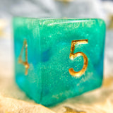 Glow in the Dark Tusktooth Fjord Inspired D6 Dice