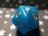 Jester Inspired Handmade D20 Gaming Dice