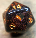 Caleb Inspired Color Shifting Handmade D20 Dice