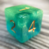 Glow in the Dark Tusktooth Fjord Inspired D6 Dice