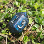Individual OOAK Handmade Resin Alternative Die Style Polyhedral TTRPG Gaming Dice Rune D4