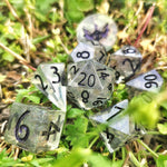 ‘Titania’s Armor’ Holographic Colorshifting Handmade Resin Polyhedral Gaming Dice Set
