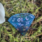 'Deep Space' Zodiac D12 Gaming Dice