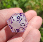 'Will-o'-the-Wisp’ Liquid Core SPINDOWN D20 Dice