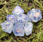 'Moon Kissed’ Handmade Dice Set