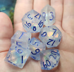 'Moon Kissed’ Handmade Dice Set