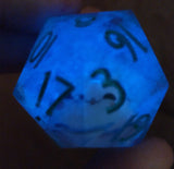 'Slug Life' Sea Slug 30mm Handmade D20 Gaming Dice