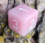 'This is the Fur of a Killer... Bunny' Glow in the Dark Handmade D6
