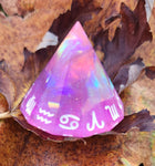 'Rainbow Diamonds' Zodiac D12 Gaming Dice