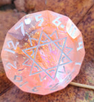 'Rainbow Diamonds' Zodiac D12 Gaming Dice