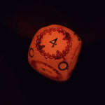 Ornate Oversized D6 TTRPG Individual Gaming Dice