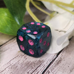 Individual Faceted 20mm Oversize Pipped D6 Handmade Resin Polyhedral Gaming Dice