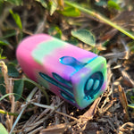 Poisoner's Vial Alternative Shaped Functional TTRPG Handmade Resin D4 Gaming Dice