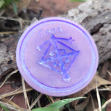 'Morality Coin' Individual Good vs Evil Handmade Resin D2 Gaming TTRPG Chance Flip