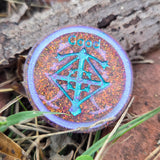 'Morality Coin' Individual Good vs Evil Handmade Resin D2 Gaming TTRPG Chance Flip