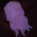 'Mindflayer' Individual Large Handmade Resin Decorative Glow in the Dark Colorshifting Pin