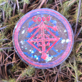 'Morality Coin' Individual Glow in the Dark Good vs Evil Handmade Resin D2 Gaming TTRPG Chance Flip