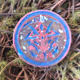 'Morality Coin' Individual Glow in the Dark Good vs Evil Handmade Resin D2 Gaming TTRPG Chance Flip