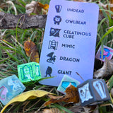 Dungeon Master DM Random Creature/Monster Encounter 15mm D6 TTRPG Gaming Dice