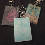 New Years Mystery Tarot Card Pin, Magnet, or Keychain