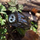 Poisoner's Vial Alternative Shaped Functional TTRPG Handmade Resin D4 Gaming Dice