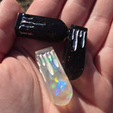 Poisoner's Vial Alternative Shaped Functional TTRPG Handmade Resin D4 Gaming Dice