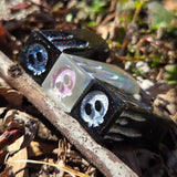 Poisoner's Vial Alternative Shaped Functional TTRPG Handmade Resin D4 Gaming Dice