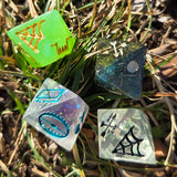 DM Trap Randomizer Individual Handmade Resin TTRPG Polyhedral Gaming Dice D8