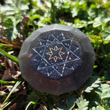 'Sun & Moon' Individual Beveled Coin Gaming D2 Dice Probability Flip Game of Chance