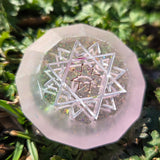 'Sun & Moon' Individual Beveled Coin Gaming D2 Dice Probability Flip Game of Chance