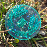 'In My Roman Era' Individual Roman Numeral Handmade Resin D2 Gaming TTRPG Chance Flip