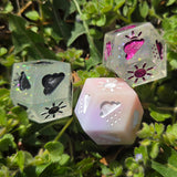 Dungeon Master Glow in the Dark DM Random Weather 20mm Oversized D12 TTRPG Gaming Dice