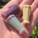 'Cone of Frost' Spell Specific Handmade Resin Alternative Shaped D8 Individual TTRPG Gaming Dice