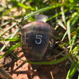 OOAK Acorn Shaped Handmade Resin Colorshifting Individual TTRPG Gaming Dice D6