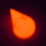 'Wibble Wobble Oloid' Glow in the Dark Shimmery Rainbow Handmade Resin Alternative Shape D4 TTRPG Gaming Dice