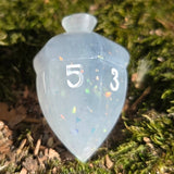OOAK Individual Spinning Acorn Top Handmade Resin D6 Dice