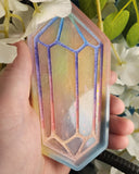 Pastel Rainbow Crystal Handmade Resin Dice Tray