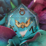 'Siren's Call' Liquid Core 30mm D20 Dice