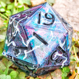 'Internal Tempest' Handmade 30mm D20