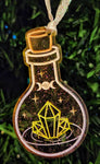 Crystal Potion Handmade Ornament