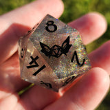 'Titania's Armor’ Handmade 30mm D20 Dice