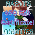 Naevi’s Oddities Gift Certificates