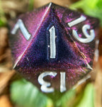 ‘Enchanted Forest’ Variant Colorshifting 30mm D20 Dice